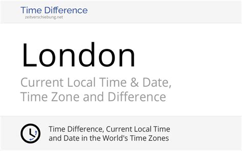 london local time